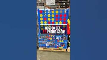 Giant Connect 4 at $49.99—yard game upgrade! #CostcoFinds #Shorts