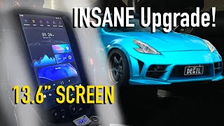 INSANE Nifty City Tesla Screen For The Nissan 370z!