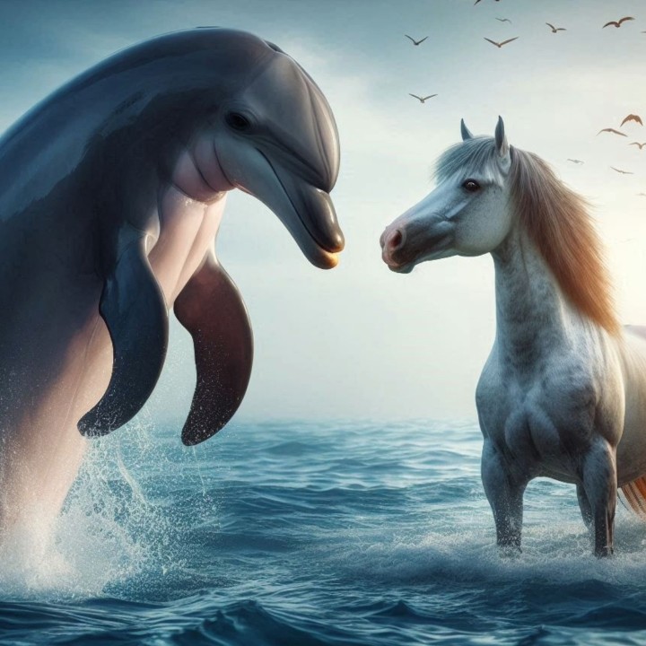 como parchear djffny para dolphin - youtube Images... Dolphin+ horse ek sath #tranding #viralshorts - YouTube