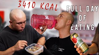 FULL DAY OF EATING | 3410 kcal