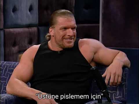 Triple H ve Conan'ın Efsane Komik Muhabbeti (Türkçe Altyazılı)
