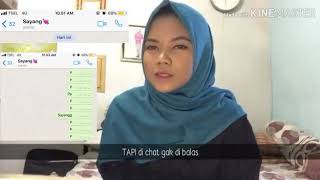 Dia ONLINE tapi di CHAT gak di balas (Korban Janji)