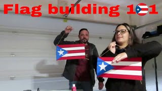 Athlete Statistics How to DIY Puerto Rico wooden flag build. #flag #Diy