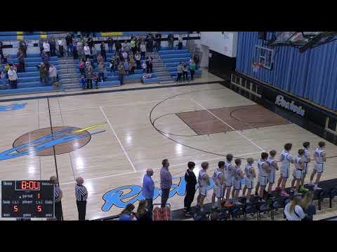 New Rockford-ShNew Rockford-Sheyenn vs Napoleon/Gackle-Streeter High School Boys' Varsity Basketball