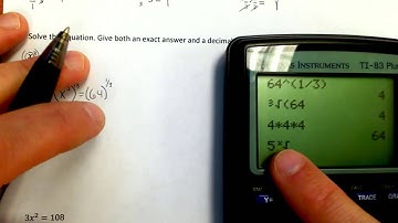 Lesson 6.3 Video 1 - Solving Basic Equations