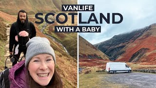 Starting Vanlife With A Baby | Scottish Borders Historic Road Trip