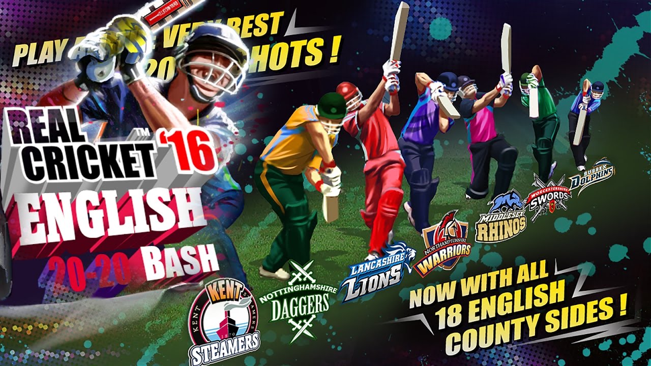 Real Cricket™ 16 English Bash | iOS /Android Gameplay HD