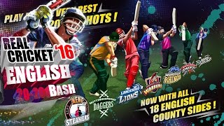 Real Cricket™ 16 English Bash | iOS /Android Gameplay HD screenshot 1
