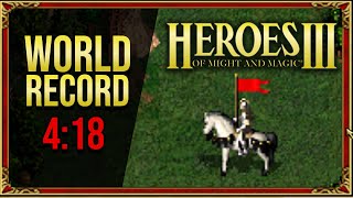 [World Record] Heroes 3 #Speedrun - Long Live The Queen 4:18 screenshot 2