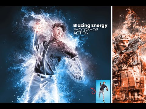 Blazing Energy Photo Effect Action, an Action Add-On by MRI STUDIO (Thumbnail 3 of 12)