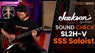 Sound Check Demo Video: Jackson Custom Shop SL2H-V Seymour Duncan Quarter Pounder Soloist