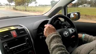 Hand Control Driving Lesson using Fadiel FS2005 Brake & Electronic accelerator
