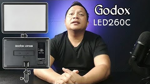 GODOX LEDP260C VIDEO LIGHTS REVIEW
