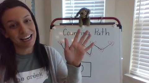 Using a Counting Path for Kindergarten