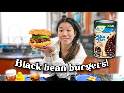 Let's make Black Bean Burgers! SO good!!!