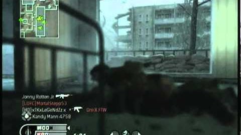 chilling it in COD4 with no hackers!