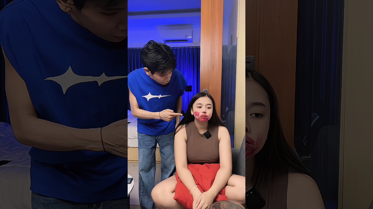 Trus itu bekas apa😂 #couple #funny #shorts
