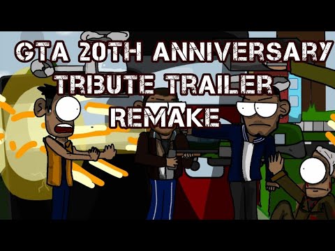 Видео: Gta 20th Anniversary Tribute Trailer Remake