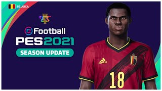 Amadou Onana PES 2021 - How to create | Como fazer