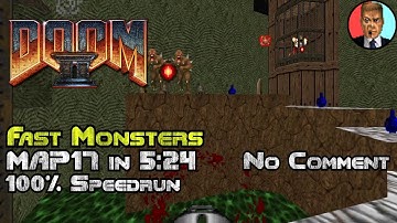 [World Record] UV Fast Speedrun of Doom 2 Map 17 in 5:24 {No Comment}