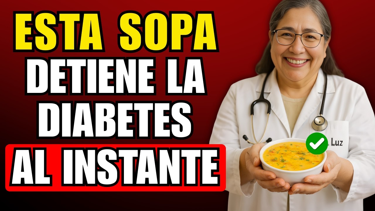 Esta Sopa Milagrosa Que Todo Diabético Debe Comer (Para Controlar el Azúcar en Sangre)