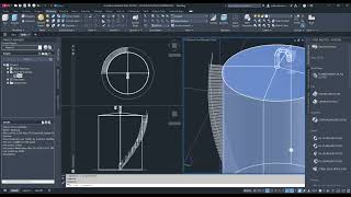 SPRIAL LADDER FOR TANK IN PLANT 3D
