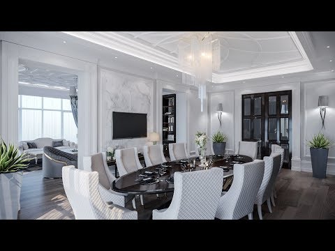 Вариант интерьера дома в стиле эклектика