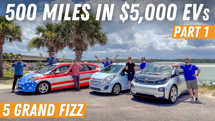 500 Mile Road Trip Race In $5,000 Electric Cars!