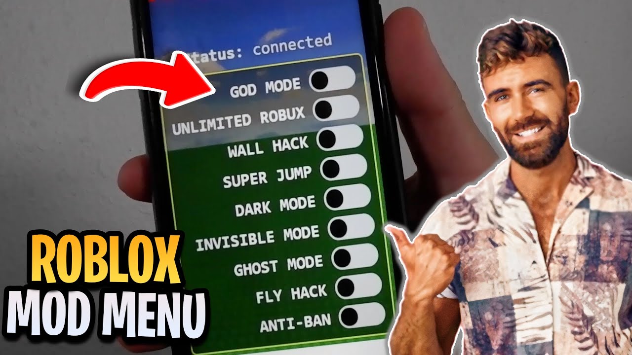 How I Got Roblox Mod Menu with Free Robux, GOD Mode and MORE! Android iOS 