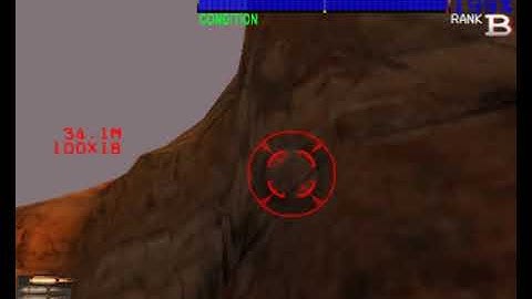 Silent scope EX Volando basso nel canyon