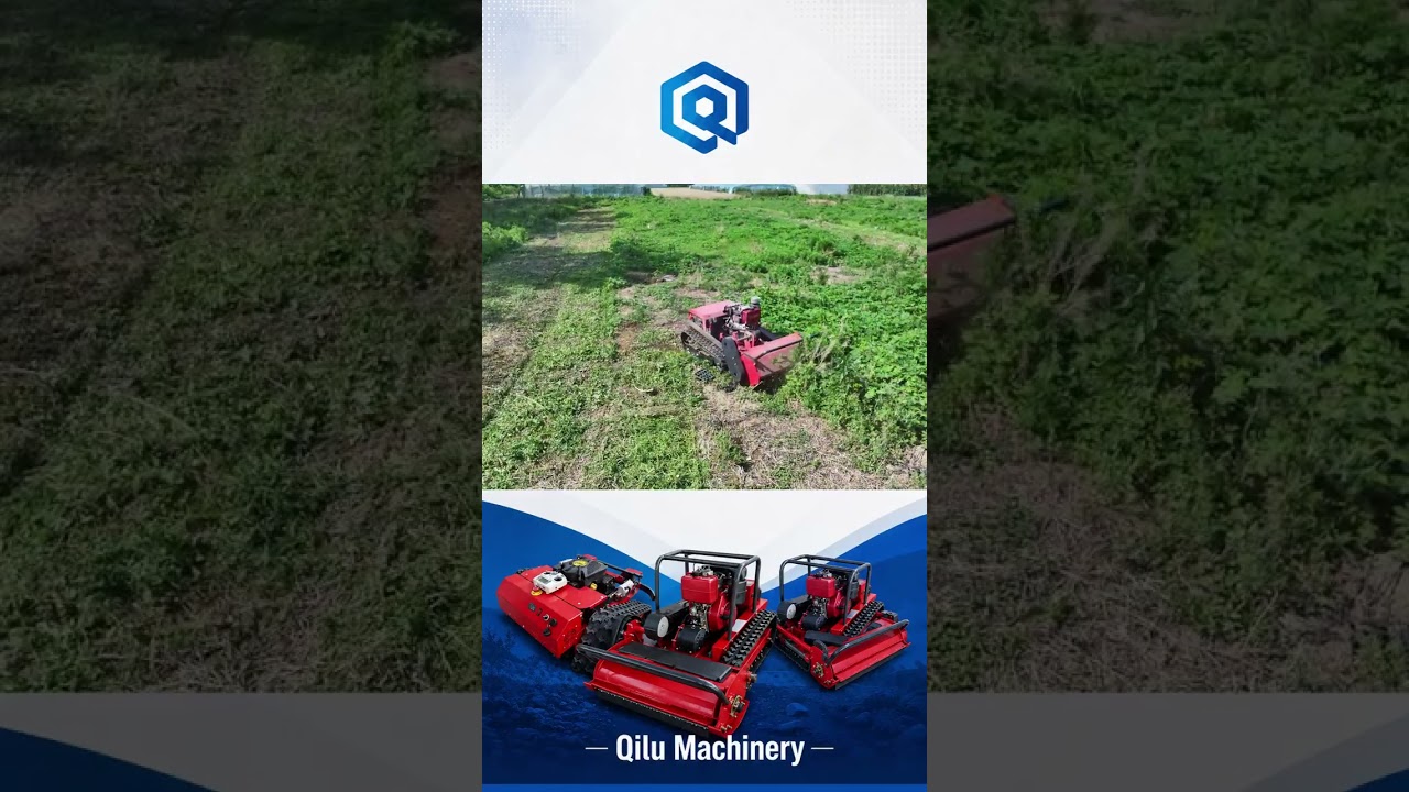 Video Center 36 Remote Brush Mower Field Test