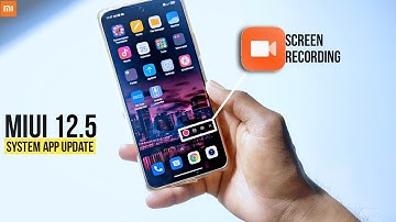 New Screen Recorder Update | MIUI 12.5 Based System App Update | Screen Recording China Beta Update