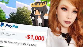 I paid another E-Girl $1,000 to be my Minecraft girlfriend & Im NOT HAPPY!!!