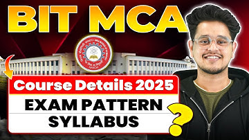 💥MCA From BIT Mesra Worth Money in 2025?🤩BIT Mesra MCA Placements #mca #bitmesra #mcaadmissions
