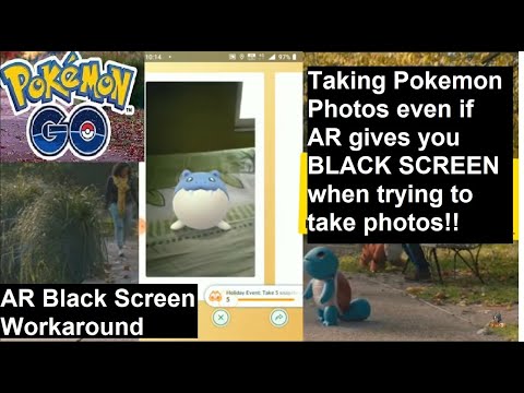 Pokemon Go AR mode black screen solution (Plz read description & also contact Niantic on Twitter)