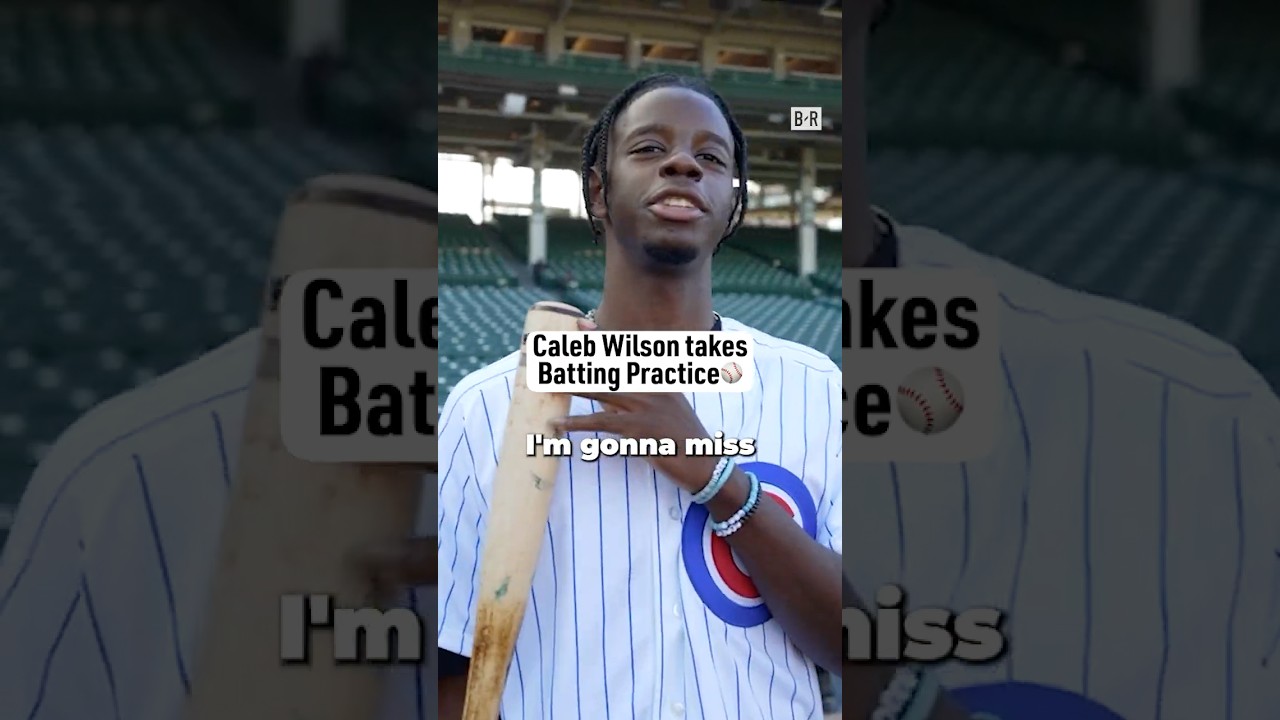Bulls rookie Caleb Wilson gets some swings in ⚾️
