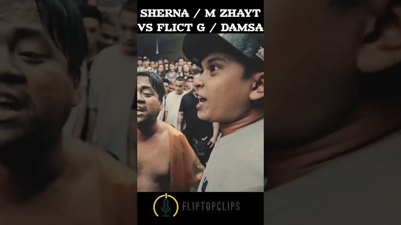 Part 46  Shernan  M zhayt vs Flict g  Damsa  shernan  mzhayt  fliptopbattleleague  rapbattle  rap