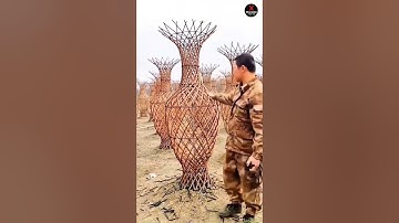 how to make a real tree shipping art #shorts #facts