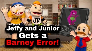 SML Parody: Jeffy and Junior Gets a Barney Error! SML Parody: Jeffy and Junior Gets a Barney Error!
