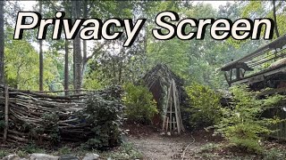 Can you see your neighbor Not with this privacy screen! 