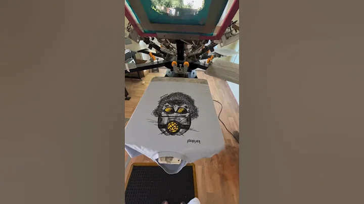 screenprinting 😜 #shorts #screenprinting #youtube #art