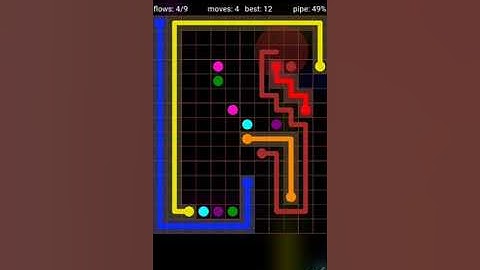 How To Solve Flow Free 12x15 Mega Mania Pack Level 393 Board Walk Through Solution Walkthrough