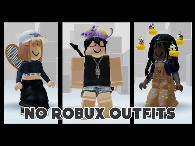0 robux outfit ideas-🤑🤩🥰 