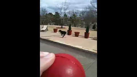 Jet focused on the ball