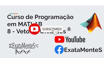 Curso de MATLAB #08 - Vetores Unitários