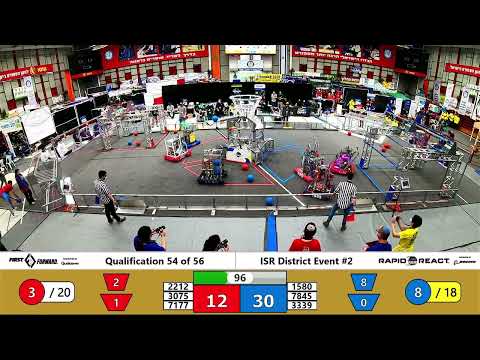 Qualification 54 - 2022 ISR District Event #2