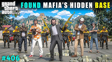 MICHAEL FOUND THE MAFIA’S HIDDEN BASE! | GTA 5 GAMEPLAY #406 | GTA V