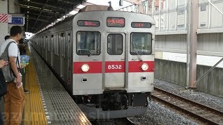 【爆音 東急8500系で行く 竹ノ塚駅 高架化工事 草加⇔西新井 往復急行線 前面展望】草加発車時には、東急8500系 VS 東武70000系の対決も見られます。2019年08月24日