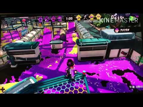 【スプラトゥーン2】神業 全43キル 【マニューバー】