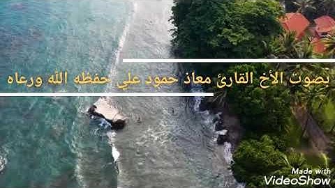 تلاوة طيبة من سورة التوبه للأخ القارئ معاذ حمود علي حفظه الله ورعاه